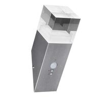 Välisseinalamp Ledvance Endura Style Crystal, 1xLED, 5W, 230V, IP44, teras, 3000K, anduriga
