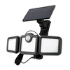 Välisvalgusti Forever Light Sunari FLS-04, 10W, 800lm, 6000K, päikesepaneeliga, liikumisanduriga, 2400mAh