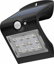 Seinalamp Goobay, päikesepatareiga ja liikumisanduriga, 1.5W, 220lm, neutraalne valge