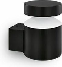 Välisseinalamp Philips Laven, 6 W, 4000 K, IP44, must