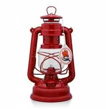 Õlilamp Feuerhand Hurricane Lantern 276, punane