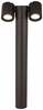Vabalt seisev õuevalgusti Maytoni Outdoor, 50 W, GU10, IP54, 20.5 x 55 cm, must/grafiit
