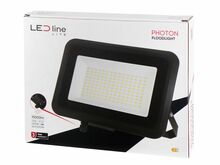 Välisvalgusti LED Line Photon 203563, 100W, 10000lm, IP65, must, 26.3 x 24.3 cm