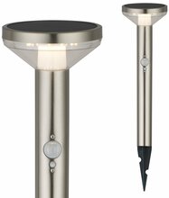 Laelamp Maclean MCE465 C/M, 2W, IP44, matt kroom, liikumisanduriga, Li-ion 18650 aku 3,7V 1200 mAh