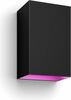 Välisseinavalgusti Philips Hue Resonate, 2x8W, IP44, must