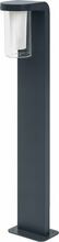 Välipostvalgusti Ledvance Smart+ Cascade, 10 W, 80 cm, tumehall, RGBW, Wi-Fi, IP44