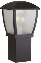 Välipost Searchlight Seattle, 6591-450, 60W, E27, IP44, must, 32 cm x 45 cm