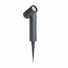 Aia valgusti Kanlux Usti SP, 1x7W, GU10, IP54, 11,3 x 5,6 x 40 cm, hall/must