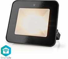 Nutikas LED prožektor Nedis WIFILOFC20FBK, 20 W, RGBW, IP65