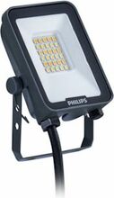 Prožektor Philips Ledinaire Floodlight BVP167, 10 W, 1100-1200 lm, 3000-6500 K, IP65, must