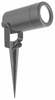 Maasse torgatav väliprožektor Searchlight Spikey 5010GY, 10W, GU10, IP54, must, 32 cm x 32 cm
