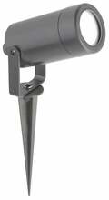 Maasse torgatav väliprožektor Searchlight Spikey 5010GY, 10W, GU10, IP54, must, 32 cm x 32 cm