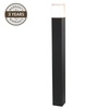 Vabalt seisev välisvalgusti Domoletti Tower GPLED-328, 12 W, LED, IP44, 9 x 80 cm, must