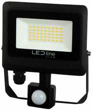 Välisvalgusti LED Line Photon, 30W, 3000lm, IP65, must, liikumisanduriga