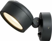 Õue seinavalgusti SLV Eskina Spot Sensor, 14.5 W, 3000/4000 K, IP54, antratsiit