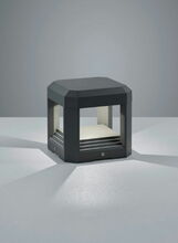 Seinalamp Trio Logone, 11 W, 3000 K, IP65, 1300 lm, antratsiit, 15 cm x 15 cm