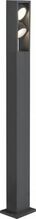 Välisvalgusti SLV Eskina Frame 125, 27 W, antratsiit, 3000/4000K, IP65
