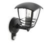 Välisseinalamp Philips Creed, 1 x 60 W, E27, must, IP44