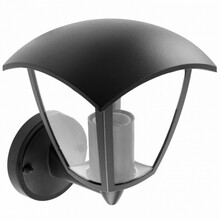 Õue seinavalgusti GTV Marina, E27, 20W, IP54, must