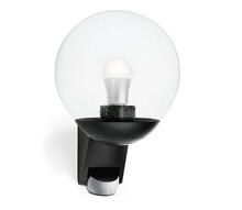 Välisseinalamp Steinel L 585 S, 60 W, E27, IP44, 21.5 x 22.8 cm, must