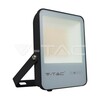 LED prožektor V-Tac, 50W, 6400K, IP65, must
