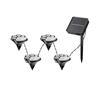 Päikeselamp Rabalux Wigry 77001, 4xLED, 0,06W, 1,2V, IP44, must