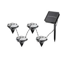 Päikeselamp Rabalux Wigry 77001, 4xLED, 0,06W, 1,2V, IP44, must