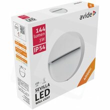 Välisvalgusti Avide Sevilla, 3 W, 4000 K, IP54, valge