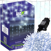 Välisvalgusti Izoxis 26711, 300 LED, 15 m, külm valge, IP44