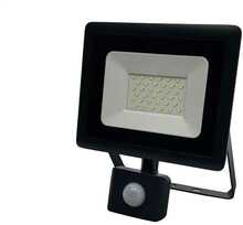 Prožektor Okko E011EIS, 30 W, 2550 lm, 4000 K, IP65, must