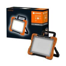 Kaasaskantav LED prožektor Ledvance Worklight Panel, 50 W, 4000 K, IP20, 4500 lm, oranž/must