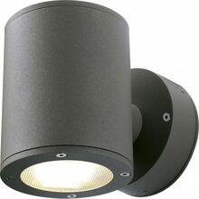 Õue seinavalgusti SLV Sitra, 2 x GX53, 18 W, IP44, 10 x 12.5 cm, antratsiit