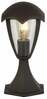 Välidekoratiivpost Searchlight Bluebell, 57892-300, 60W, E27, IP44, must, 17.5 cm x 30 cm