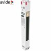 Välipostlamp Avide Athen, 1xE27, 80 cm, IP54, must alumiinium