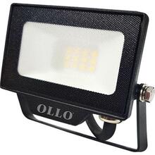 Väliprožektor OLLO LED, 10 W, 1000 Lm, 4000 K, IP65, must