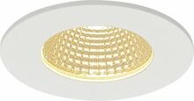 Süvistatav välisvalgusti SLV Patta-I, 11 W, 3000 K, valge, 8 cm x 4.5 cm