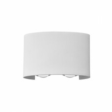 Õue seinalamp Italux Ortelo, 4 W, 3000 K, valge