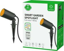 LED aiavalgusti WOOX R5147, 7W, 520lm, RGB+CCT, 3000K - 6500K, IP65, nutikas Wi-Fi, juhitav rakendusega TUYA / Smart Life