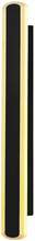 Välisseinalamp Candellux Stick, 12W, 3000K, IP65, 60 cm, must