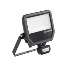 LED prožektor Ledvance FL 50 GEN4, 41 W, 4000 K, IP65, liikumisanduriga, must