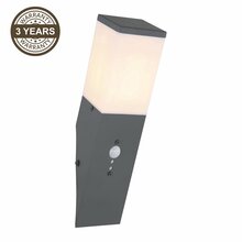 Õue seinavalgusti Domoletti Corte DH7430, 15 W, E27, IP44, 8 x 33 cm, antratsiit