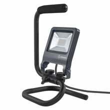 Kaasaskantav prožektor Ledvance S-Stand, 20 W, 4000 K, IP65, tumehall