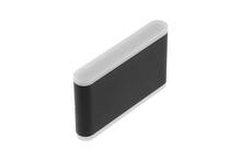 Õuevalgusti GTV Valla, 12 W, must, IP54