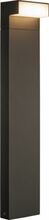Vabaltseisev välisvalgusti Slv L-Line Out 80 FL Pole, 7W, LED, 3000/4000K, IP65, antratsiit, 10 x 80 cm