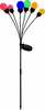 Maasse torgatav välisvalgusti Saska Garden, 1060927, 6 LED, 75 cm, värvilised pallid