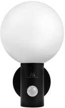 LED lamp liikumisanduriga Maclean MCE515 B, 15 W, 4000 K, IP65, 1600 lm, must