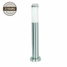 Vabalt seisev välisvalgusti Domoletti DH022-450, 23W, E27, IP44, roostevaba teras, 12.7 cm x 45 cm