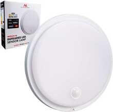 LED välisvalgusti Maclean MCE525 W, liikumisanduriga PIR, 10W, IP65, 1000 lm, neutraalne valge