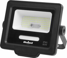 Prožektor Rebel URZ3626, 60 W, 500 lm, 6800 K, IP65, must