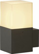 Õue seinavalgusti SLV Grafit, 11W, E27, IP44, 8.5 x 17 cm, antratsiit